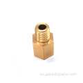 Adaptador reductor de latón 1/8 NPT a 1/8 BSPT